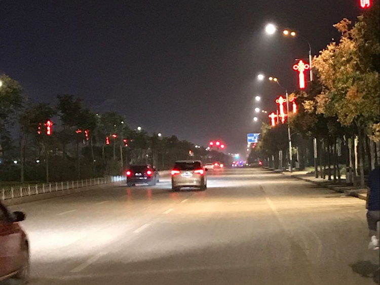 菏澤市鄆城縣水滸路、金河路照明改造